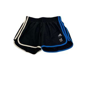 Adidas Women’s Capable of Greatness Running Shorts XS 4” Inseam Black Blue Ivory